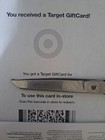 Target Gift Card  76 99 Instore Use Only    Read Description  