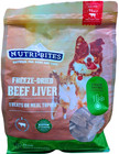 Nutribites Freeze Dried Beef Liver Dog And Cat Treat 27 Oz Exp 08 2027