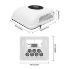 12v Rv Air Conditioner Heat Cool With Remote Touch Screen Rooftop Ac For Trucks