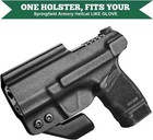 Iwb Kydex Holster Optic Cut   Claw Fit Springfield Armory Hellcat