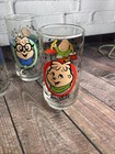 Alvin And The Chipmunks 1985 Vintage Drinking Glasses Complete Set Of 4 Euc