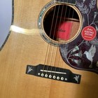 Hot Flower bird Solid Spruce Top Acoustic Guitar Koa Back side Abalone Inlay B1g