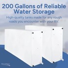 Recpro Rv Water Holding Tank 200 Gal     Fresh Or Gray Use  2- 100gal Tanks 