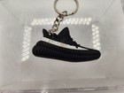 Black Yeezy    sply-350    2d Sneaker Keychain Silicone