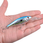 10pcs Crankbait Minnow Fishing Lures Hard Baits Swimbaits 3d Fishing