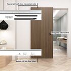 Concealed Sliding Barn Door Hardware With Soft Close Mechanism no Floor Track