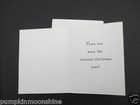 1 Vtg Unused Hallmark West Germany Xmas Greeting Card Charming Santa   Children