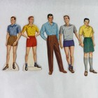Large Lot Of Vintage Paper Dolls Cut Out Men Women Girl Clothes 50s 60s 100 