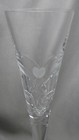 Reed   Barton Miller Rogaska Crystal Champagne Flute 11  Tall - Mint Condition