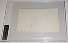 John Entwistle The Who Signed 5x8 Index Card Hof Bassist Beckett Bas Slabbed
