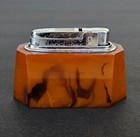 Vintage Art Deco Catalin Butterscotch Bakelite Bentley Lighter