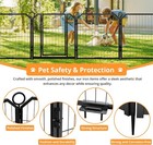 Dog Playpen Pet Dog Fence 24   32   40  Height 8 12 16 Panels Metal Dog Pen Cage