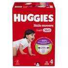 Huggies Little Movers Huggfit 360 Disposable Diapers - Size 4 - 116ct