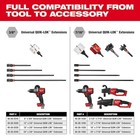 Milwaukee Tool 48-28-2020 12 In  Quik-lok 3 8 In  Hex Extension