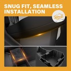 Underseat Storage Organizer Box For 2014-2019 Silverado Gmc Sierra 1500 Crew Cab