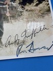 Ron Howard   Andy Griffith  secty - Signed Photograph