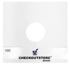 Checkoutstore Paper Record Inner Sleeves With Hole For 12  Vinyl 33 Rpm