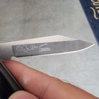 Buck Knives Usa 302 Bourbon   Blades 2026 Ebony Wood Solitare Event Knife 1of100