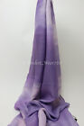 Printed Cotton Hijab Scarf  Shawl Wrap Muslim Headwear 180x70cm Amethyst
