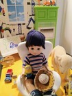 Madame Alexander 8  Doll  boys Rule  Diorama