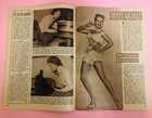 Vintage Magazine Cinema And Entertainment 1953 Rita Hayworth Back Cover Italian