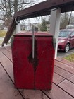 Coca-cola Vintage Red Metal Carry Chest Cooler 1940s-1950s Ice Cold