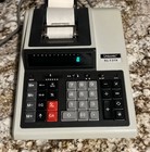 Very Nice - Unisonic Electronic Printing Calculator W  Dust Cover   Extra Rolls