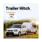 Class 1 Trailer Tow Hitch Receiver 1 25  Compatible With 2010-2013 Kia Soul A   