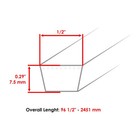 96 1 2  X 1 2  754-04060 954-04060 954-04060c Deck Belt For Mtd Cub Cadet