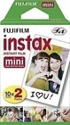 Fujifilm Instax Mini Instant Film 2 Pack   20 Sheets  white  For Fujifilm   