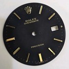 Rolex Vintage 6694 Manual Wind Watch Black Matte Dial 28 Mm  v good   Original 