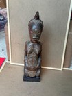 Vintage Yombe kongo Maternity Figure - Phemba Style Ancestor Sculpture  18 5  