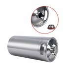128oz Stainless Steel Mini Keg Beer Brewing Making Draft Beer Bar Barrel