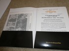 2001 Remember The Titans Press Kit Folder With Photo Stills And Production Notes