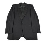 Corneliani Cerimonia Tuxedo Suit Black  Wool Formal Italy It 52 Us 42r 34x30