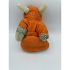 Muffy Collection Splish Splash Plush Orange Robe Plush Stuffed Animal Toy Flaw