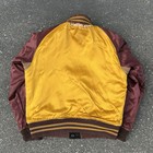 Vintage 1930s 40s Wl Buck Satin Wool Reversible Varsity Jacket Size L