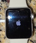 Apple Watch Series 3 - 38mm Silver Case White Sport Band  mtey2ll a 