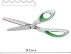 Pinking Shears Fabric Crafts Zig Zag Sewing Scissors Professional Handheld Dress