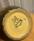 Antique Hand-painted Smf Schramberg Handgemalt Vase Handles 5    Village German