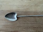 Vintage Sterling Silver Iced Tea Straw Spoon Heart Bowl Barware 7 75  925