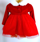 Gorgeous Baby Girl Red Holiday Party Dress