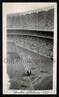 1949 N y  Yankee Stadium Home Plate Players Stands Old vintage Photo- Aa52