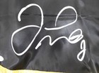 Floyd Mayweather Jr  Autographed Signed Black Boxing Trunks Jsa Stock  178293