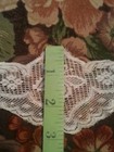 Vintage French Lace Butterfly Appliqu   Trim Piece