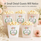 Thanks For Popping By Favor Stickers  120 Pcs  1 6 Inch Round   Watercolor Flora