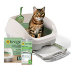Purina Tidy Cats Breeze Cat Litter Box System Kit With Pellet Cat Litter  Litter