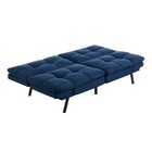 Memory Foam Futon Sleeper Sofa Bed Couch Convertible Foldable 72 Inch