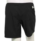 New Trinity Coast Men   s Lined Swim 7    Inseam Swim Trunks  Black   Size Large