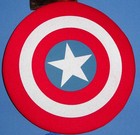 Captain America Deluxe Costume-kids 3t-4t-jumpsuit-sheild-mask-socks-usa Flag-nw